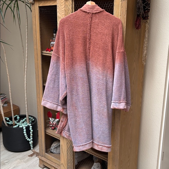 Free People Lola Ombre Sweatshirt Cardi - Picture 13 of 15